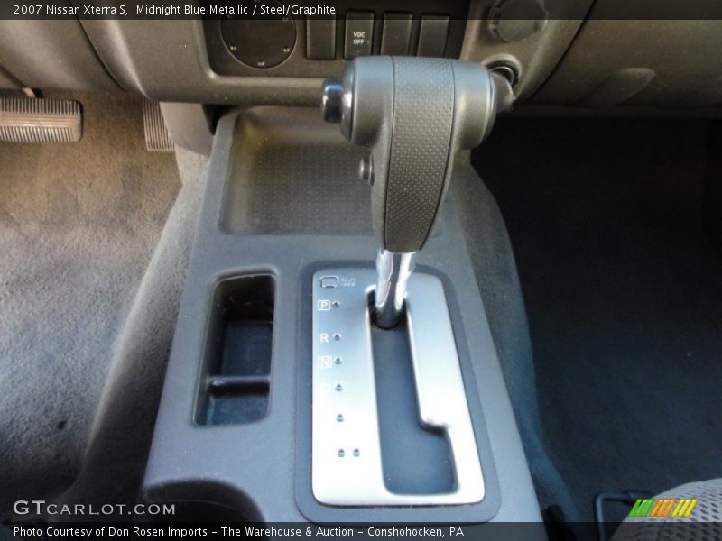 Midnight Blue Metallic / Steel/Graphite 2007 Nissan Xterra S