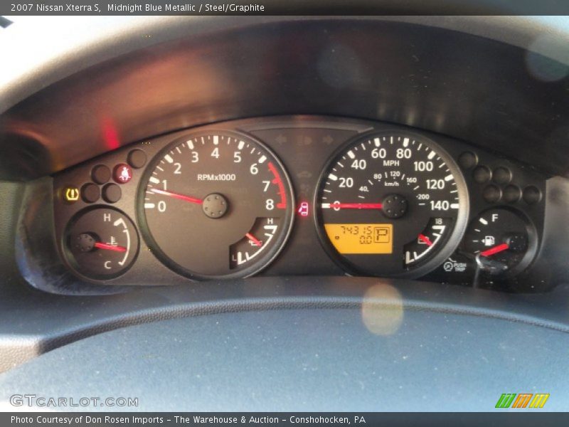 Midnight Blue Metallic / Steel/Graphite 2007 Nissan Xterra S