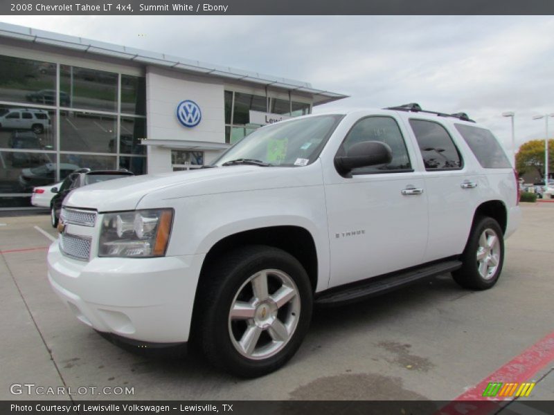 Summit White / Ebony 2008 Chevrolet Tahoe LT 4x4