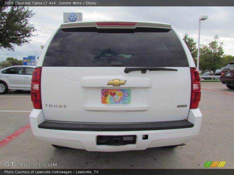 Summit White / Ebony 2008 Chevrolet Tahoe LT 4x4