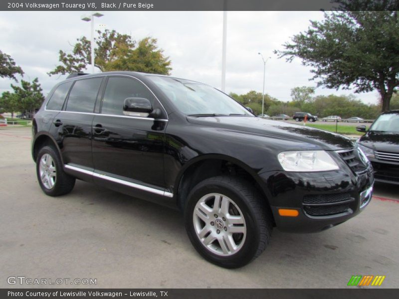 Black / Pure Beige 2004 Volkswagen Touareg V8