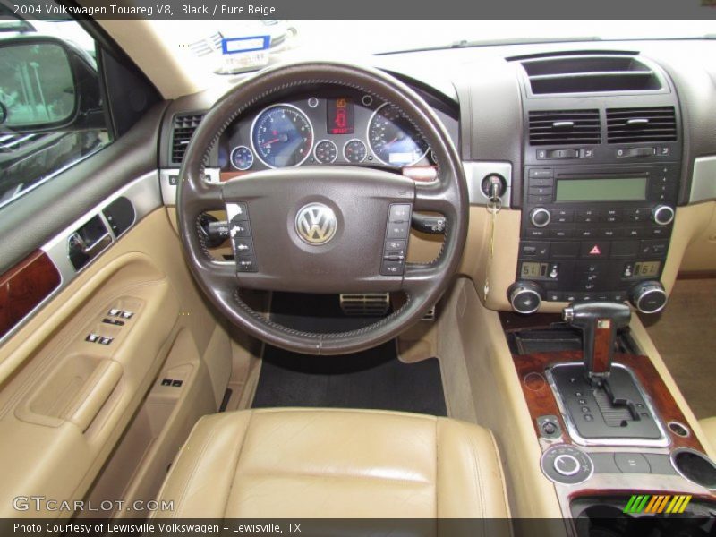 Black / Pure Beige 2004 Volkswagen Touareg V8