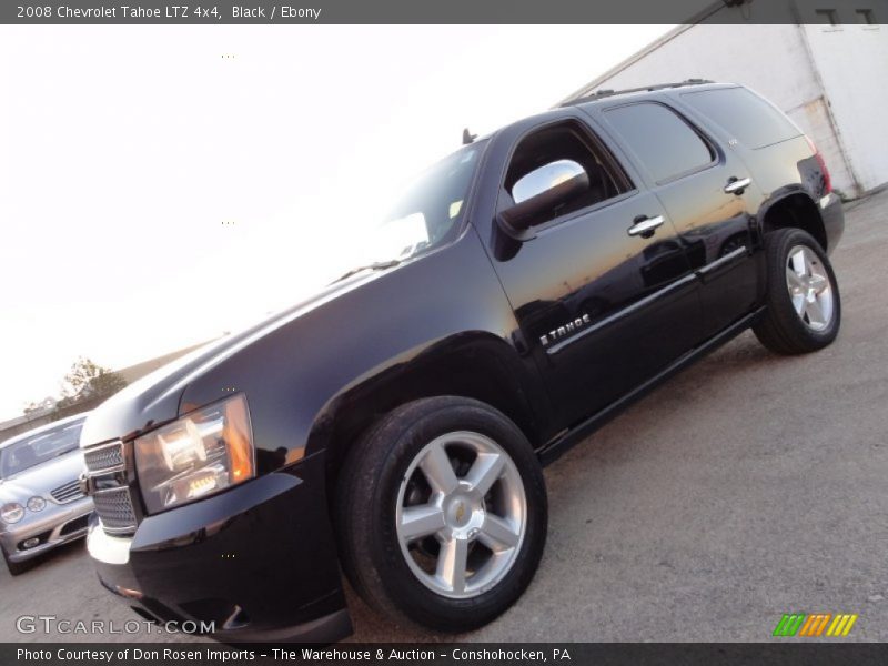 Black / Ebony 2008 Chevrolet Tahoe LTZ 4x4