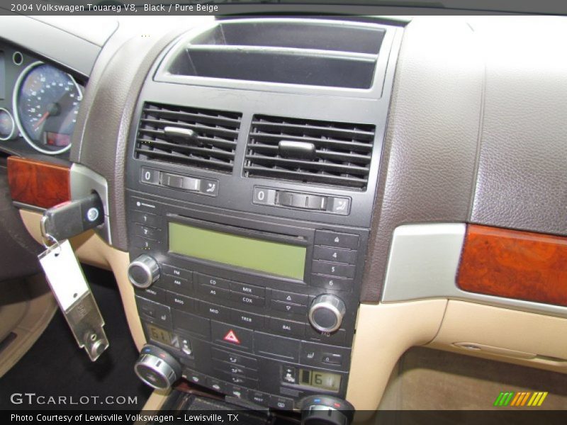 Black / Pure Beige 2004 Volkswagen Touareg V8
