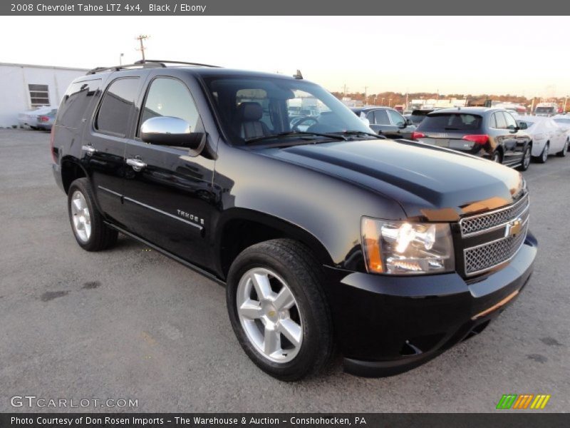 Front 3/4 View of 2008 Tahoe LTZ 4x4