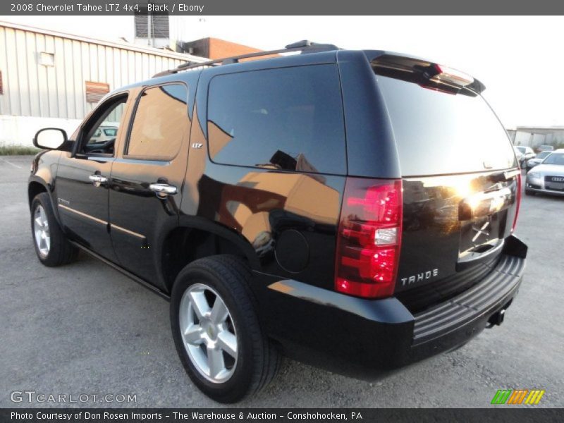 Black / Ebony 2008 Chevrolet Tahoe LTZ 4x4