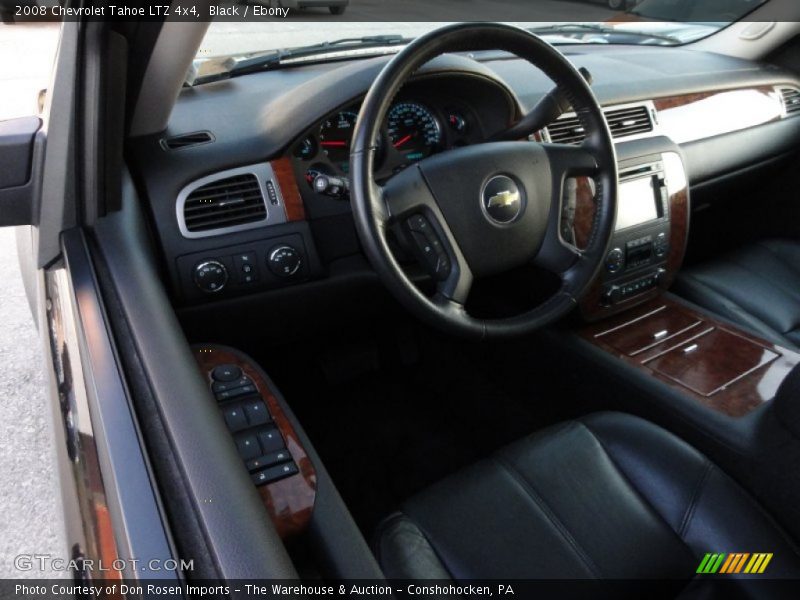 Black / Ebony 2008 Chevrolet Tahoe LTZ 4x4