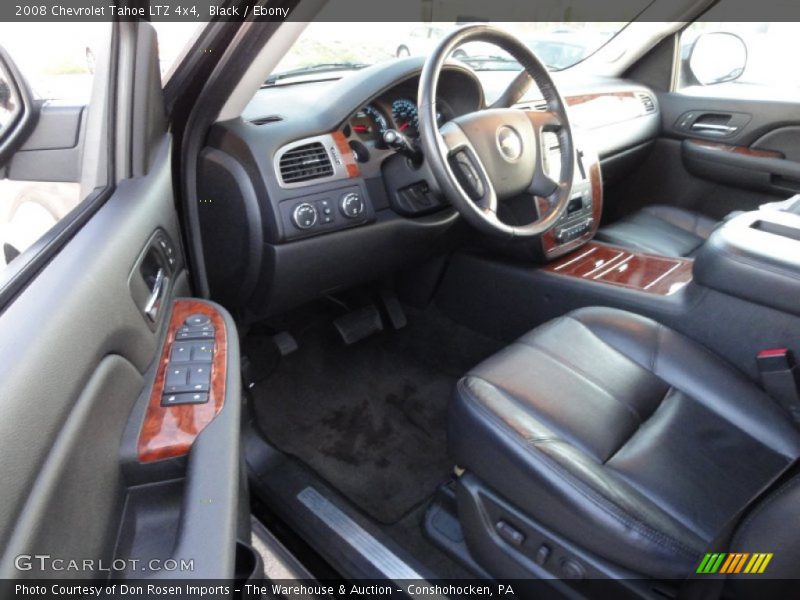 Black / Ebony 2008 Chevrolet Tahoe LTZ 4x4
