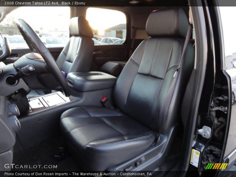 Black / Ebony 2008 Chevrolet Tahoe LTZ 4x4