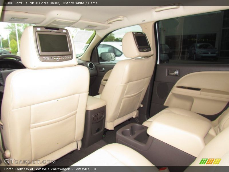Oxford White / Camel 2008 Ford Taurus X Eddie Bauer