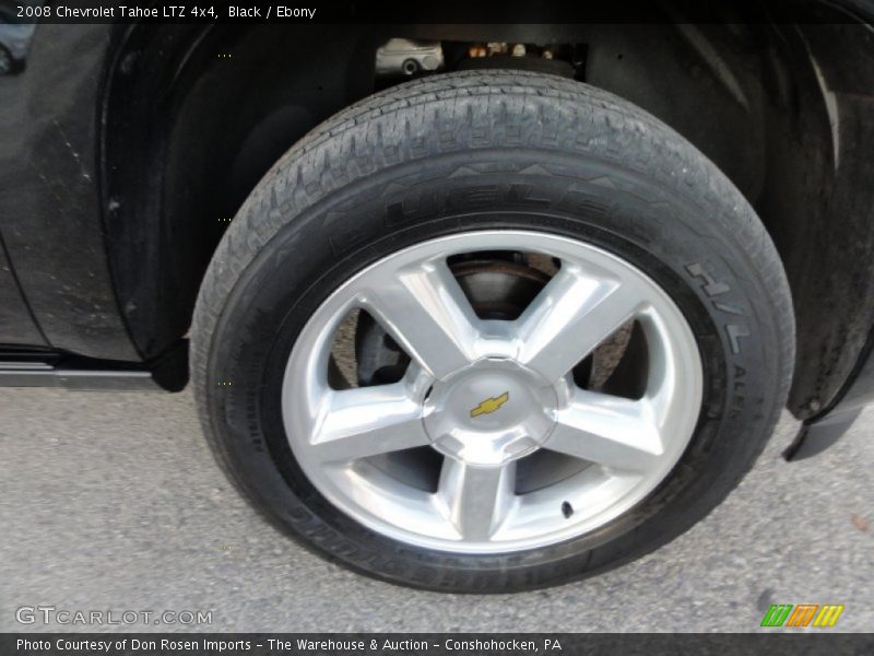 Black / Ebony 2008 Chevrolet Tahoe LTZ 4x4