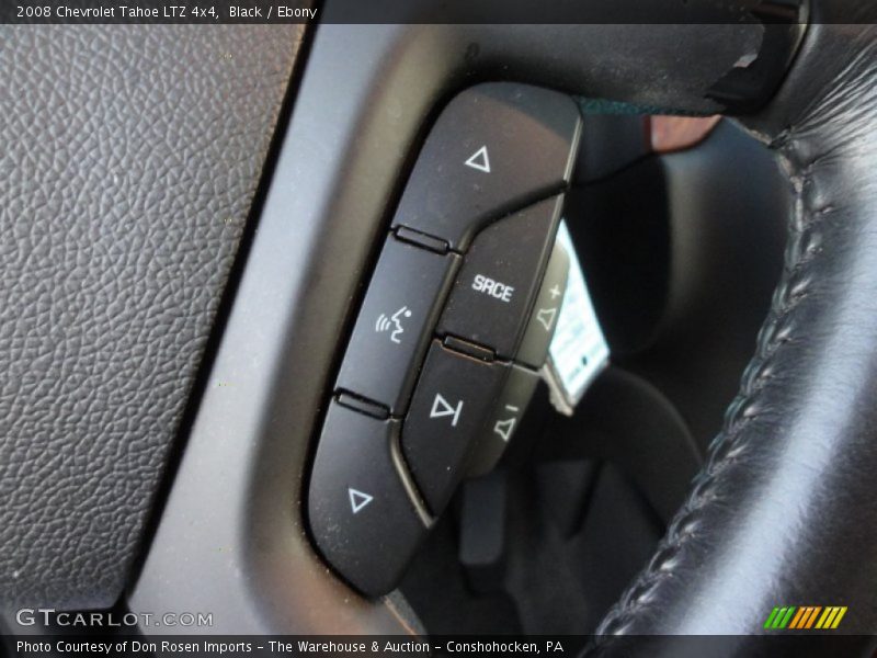 Black / Ebony 2008 Chevrolet Tahoe LTZ 4x4