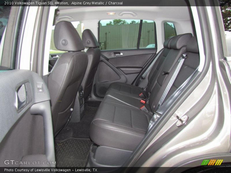 Alpine Grey Metallic / Charcoal 2010 Volkswagen Tiguan SEL 4Motion