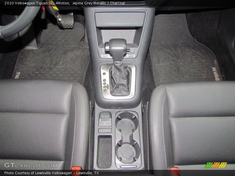 Alpine Grey Metallic / Charcoal 2010 Volkswagen Tiguan SEL 4Motion