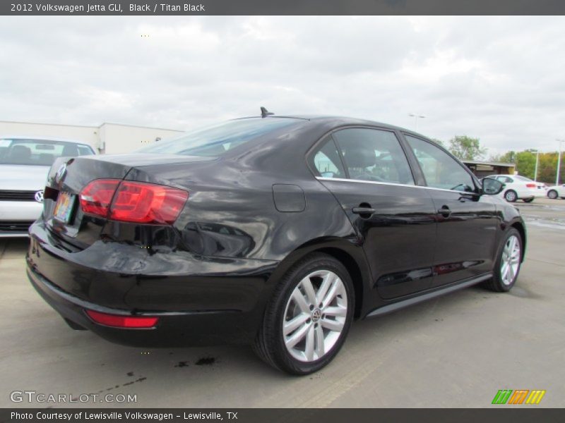 Black / Titan Black 2012 Volkswagen Jetta GLI