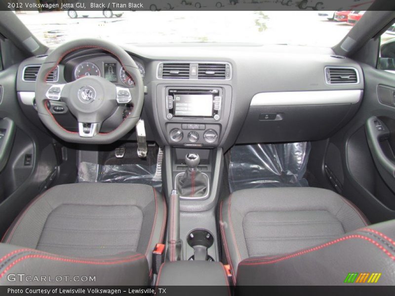 Dashboard of 2012 Jetta GLI