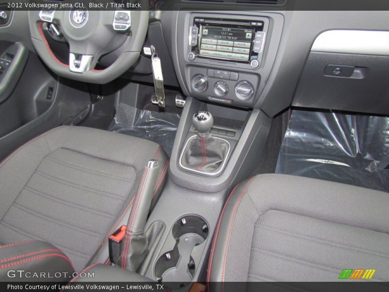 Black / Titan Black 2012 Volkswagen Jetta GLI