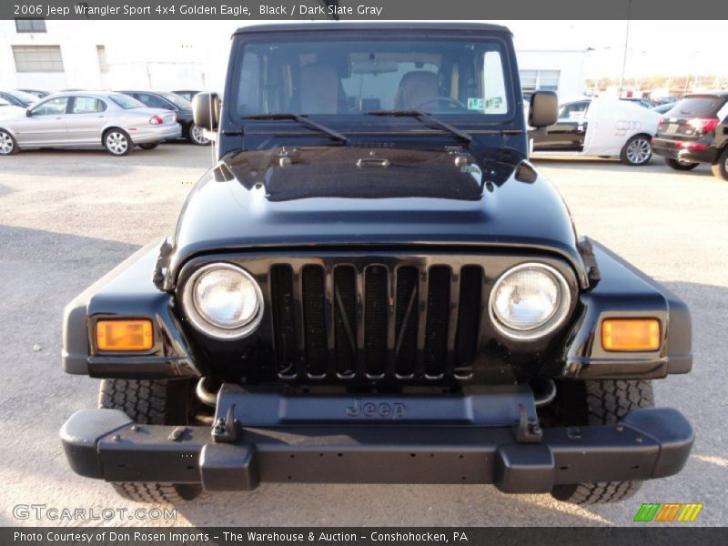 Black / Dark Slate Gray 2006 Jeep Wrangler Sport 4x4 Golden Eagle