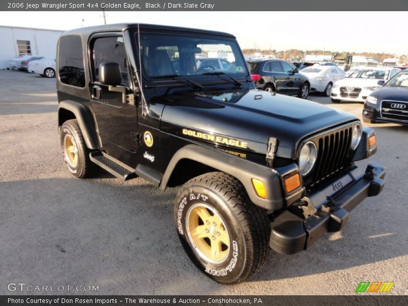 Black / Dark Slate Gray 2006 Jeep Wrangler Sport 4x4 Golden Eagle