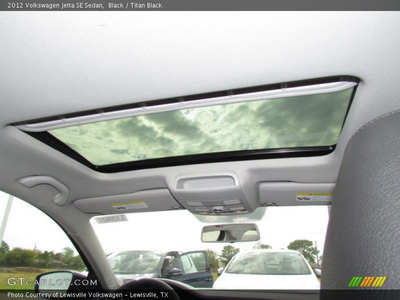 Black / Titan Black 2012 Volkswagen Jetta SE Sedan