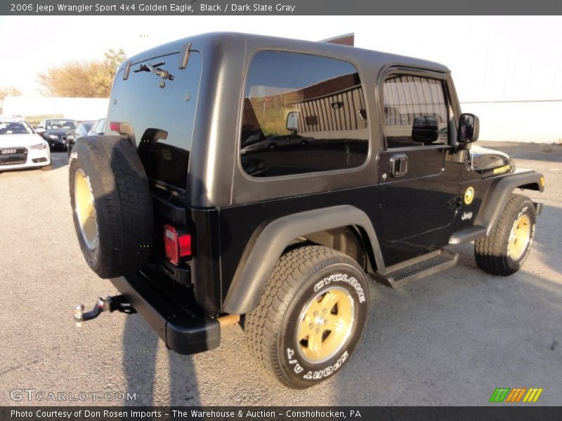 Black / Dark Slate Gray 2006 Jeep Wrangler Sport 4x4 Golden Eagle