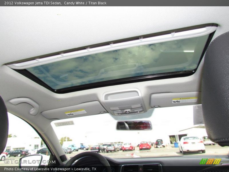 Candy White / Titan Black 2012 Volkswagen Jetta TDI Sedan