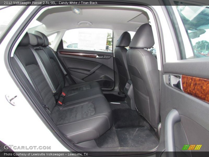  2012 Passat 2.5L SEL Titan Black Interior