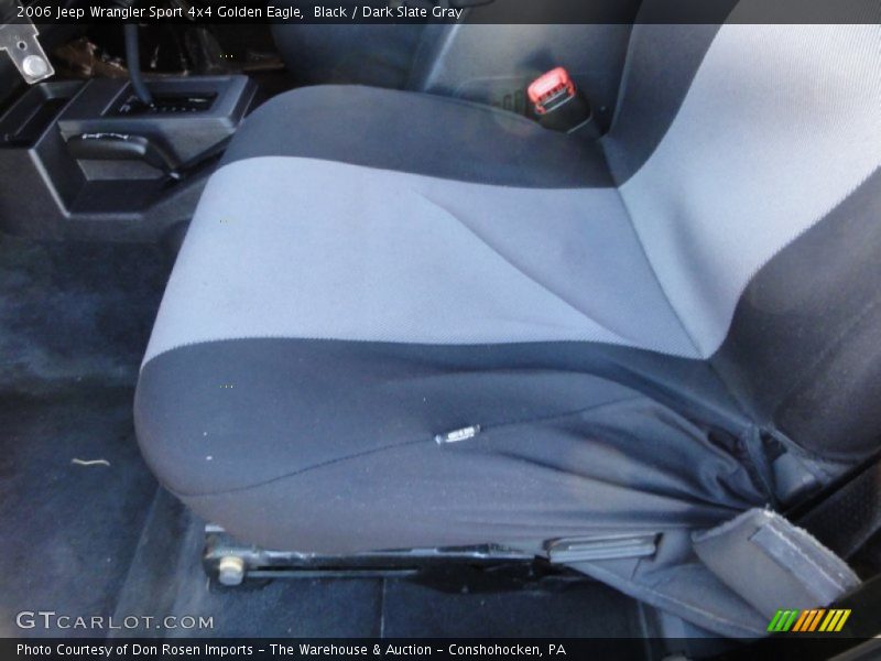 Black / Dark Slate Gray 2006 Jeep Wrangler Sport 4x4 Golden Eagle