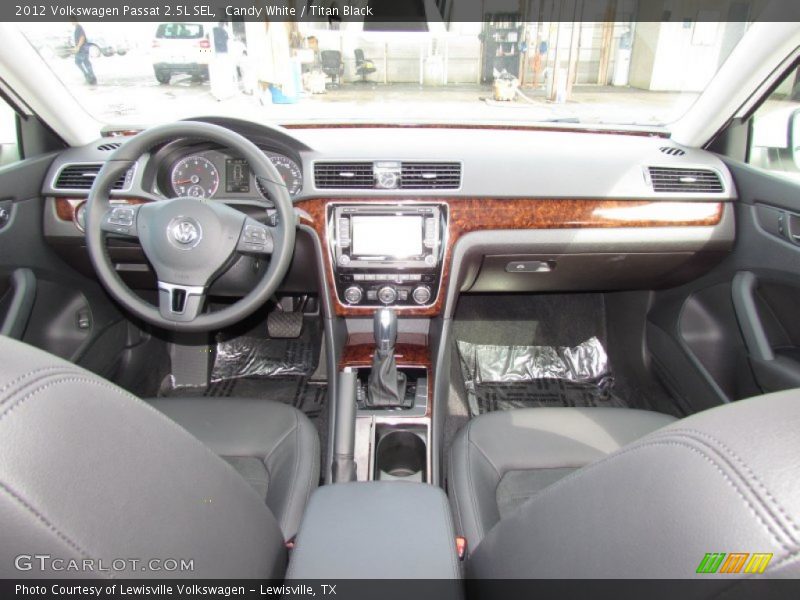 Dashboard of 2012 Passat 2.5L SEL