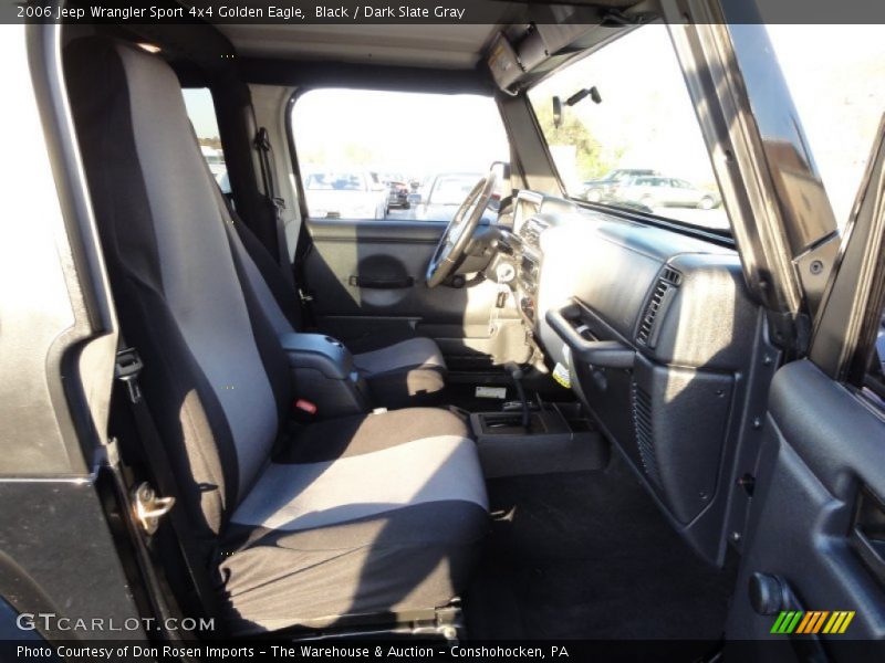 Black / Dark Slate Gray 2006 Jeep Wrangler Sport 4x4 Golden Eagle