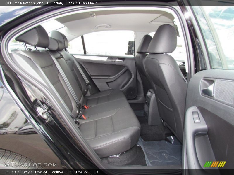 Black / Titan Black 2012 Volkswagen Jetta TDI Sedan