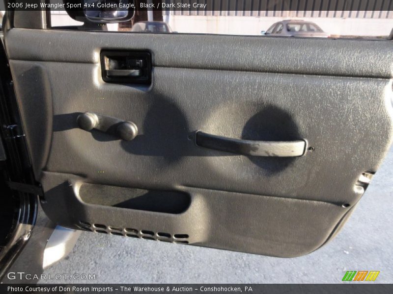 Black / Dark Slate Gray 2006 Jeep Wrangler Sport 4x4 Golden Eagle