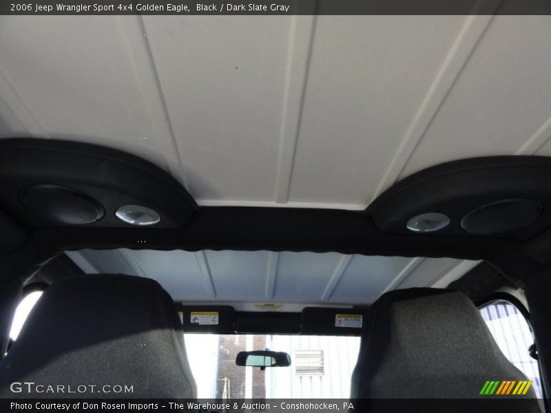 Black / Dark Slate Gray 2006 Jeep Wrangler Sport 4x4 Golden Eagle