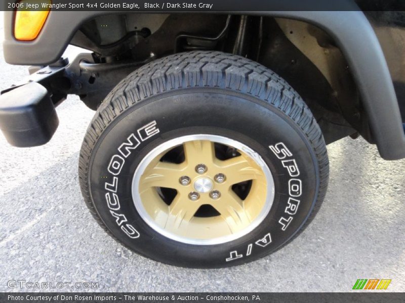  2006 Wrangler Sport 4x4 Golden Eagle Wheel