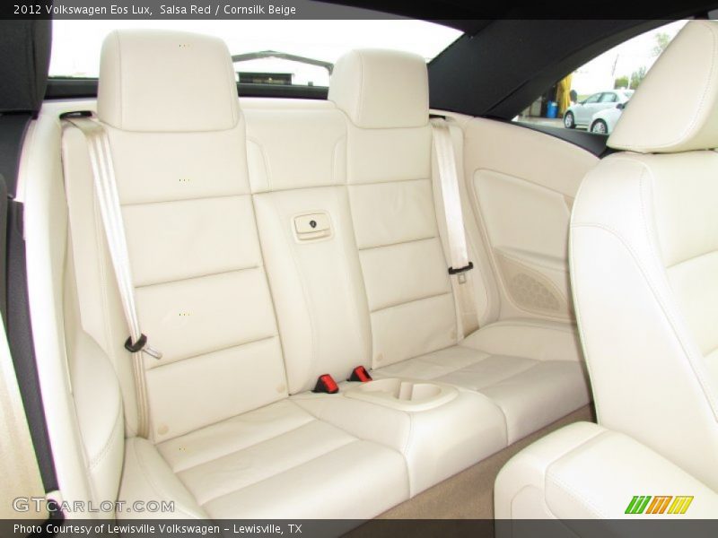 Salsa Red / Cornsilk Beige 2012 Volkswagen Eos Lux