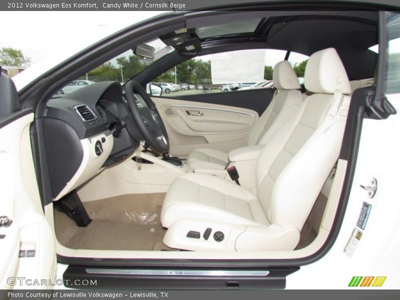 Candy White / Cornsilk Beige 2012 Volkswagen Eos Komfort