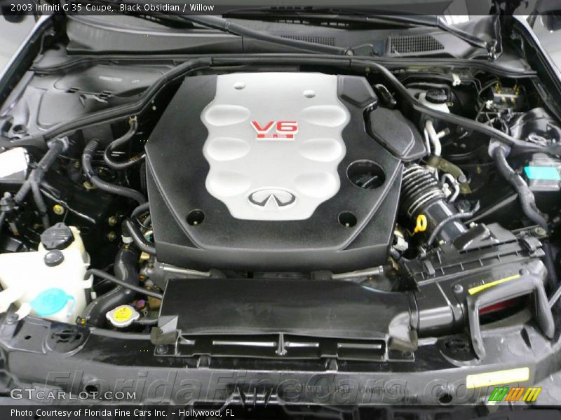 Black Obsidian / Willow 2003 Infiniti G 35 Coupe