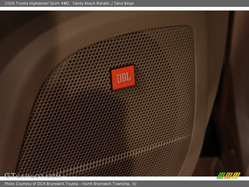 Sandy Beach Metallic / Sand Beige 2009 Toyota Highlander Sport 4WD