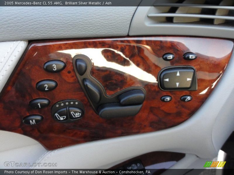 Drivers side seat controls - 2005 Mercedes-Benz CL 55 AMG