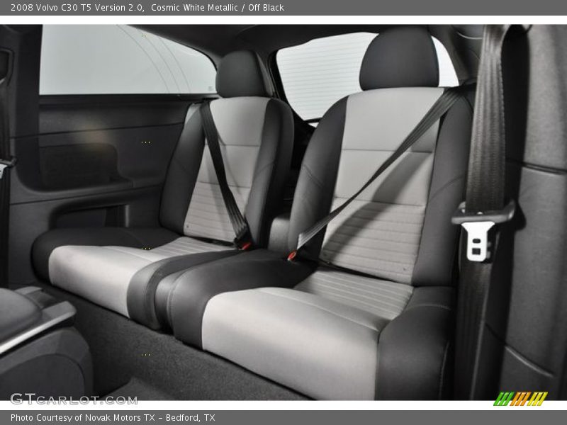 Cosmic White Metallic / Off Black 2008 Volvo C30 T5 Version 2.0