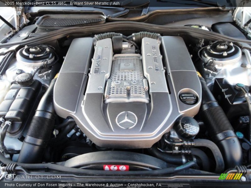  2005 CL 55 AMG Engine - 5.4L AMG Supercharged SOHC 24V V8