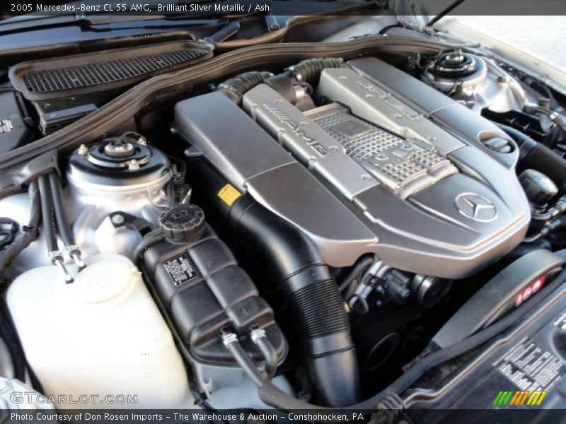 AMG supercharged V8 - 2005 Mercedes-Benz CL 55 AMG