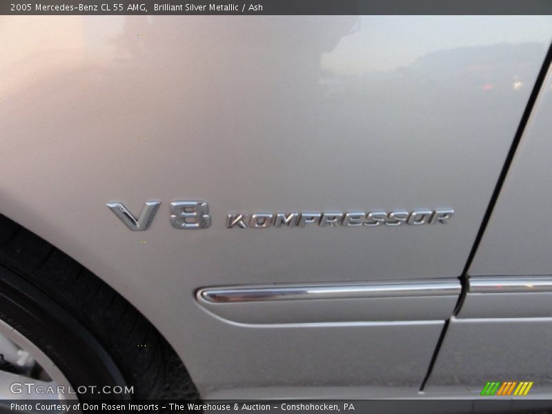 V8 Kompressor badge - 2005 Mercedes-Benz CL 55 AMG