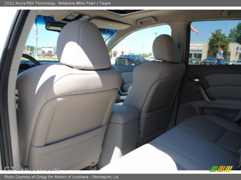Bellanova White Pearl / Taupe 2012 Acura RDX Technology