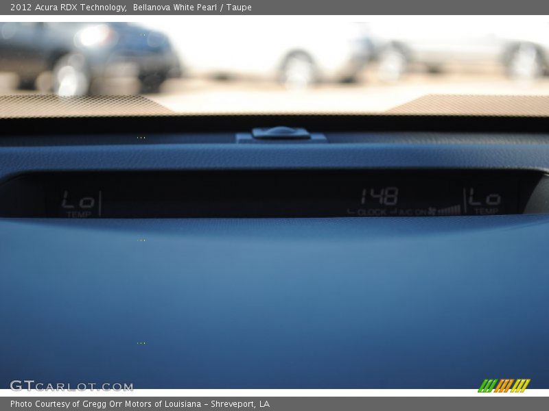 Bellanova White Pearl / Taupe 2012 Acura RDX Technology