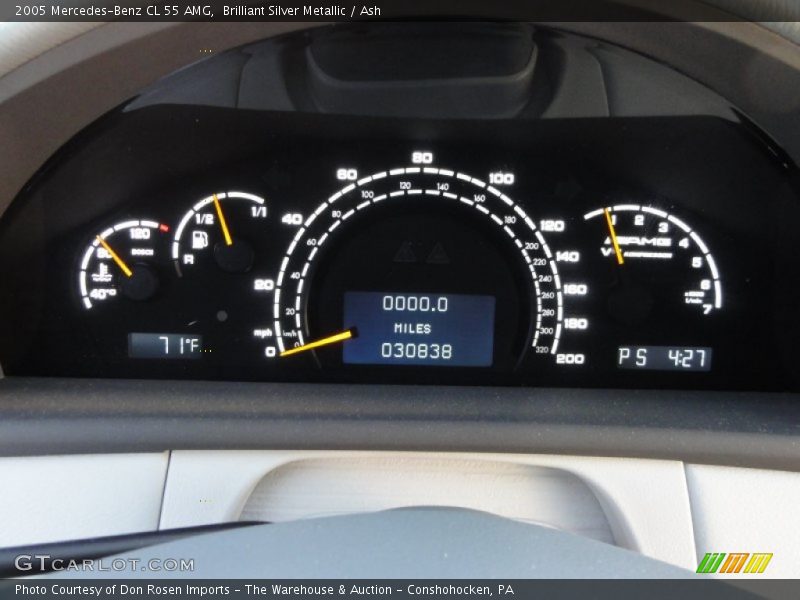  2005 CL 55 AMG 55 AMG Gauges