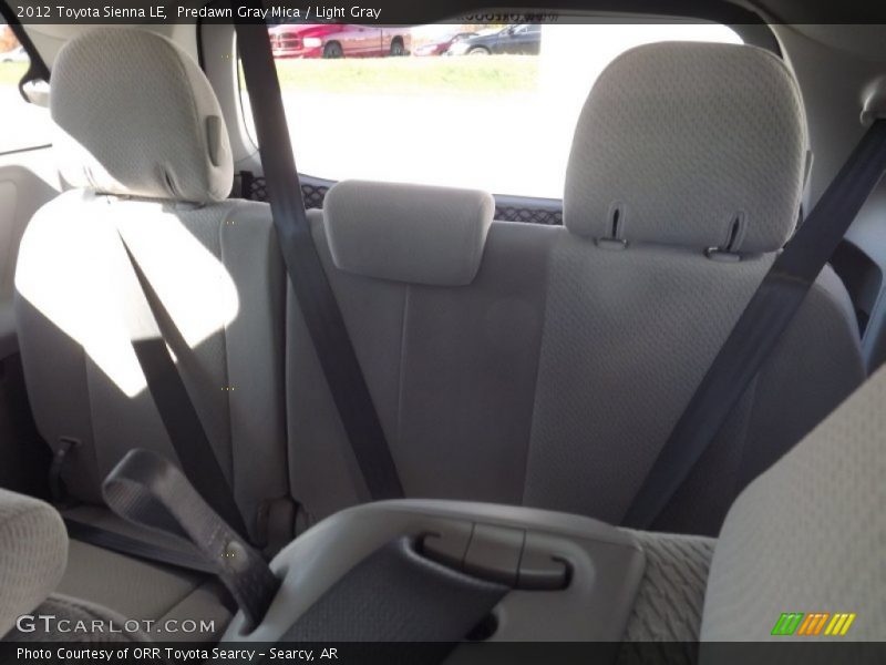 Predawn Gray Mica / Light Gray 2012 Toyota Sienna LE