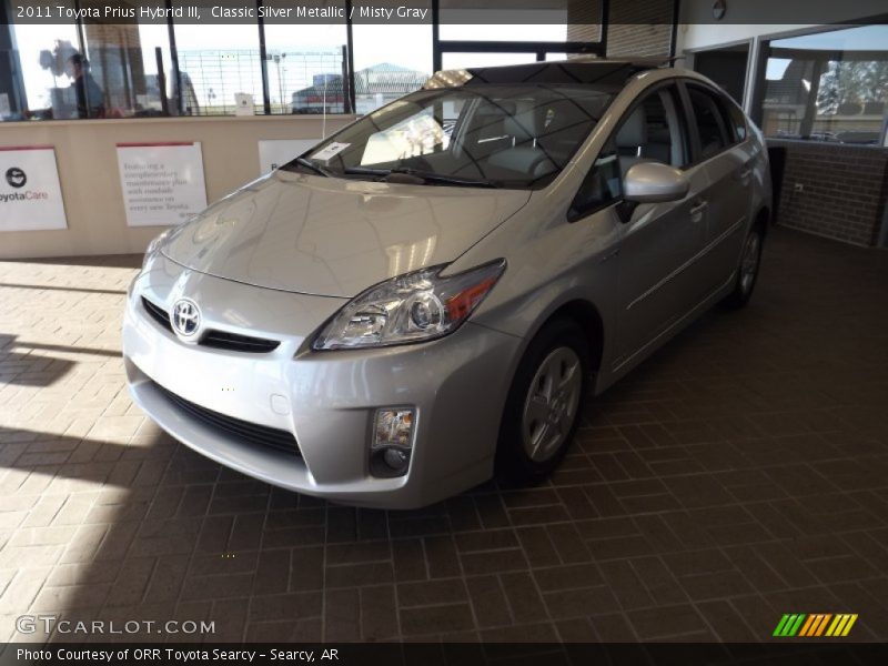 Classic Silver Metallic / Misty Gray 2011 Toyota Prius Hybrid III