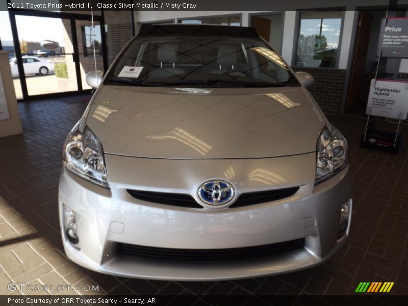 Classic Silver Metallic / Misty Gray 2011 Toyota Prius Hybrid III