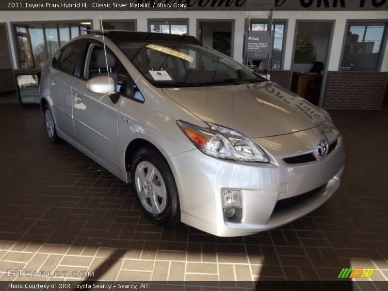 Classic Silver Metallic / Misty Gray 2011 Toyota Prius Hybrid III